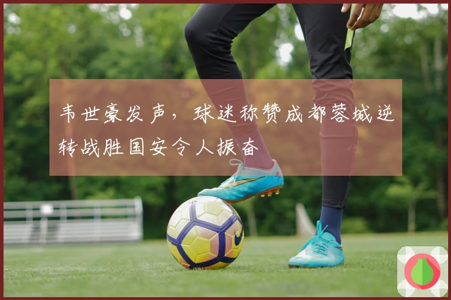 韦世豪发声，球迷称赞成都蓉城逆转战胜国安令人振奋